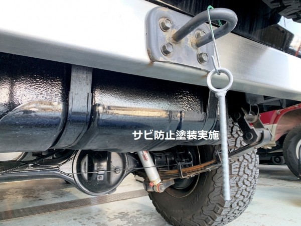 富山からご入庫のランクル70　雨漏り修理(^^)vサムネイル